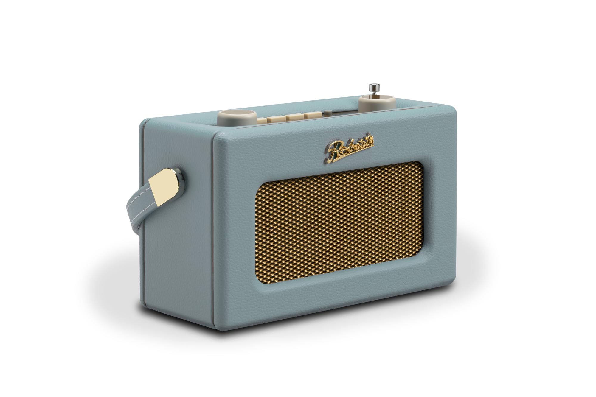 Roberts Revival Uno BT Dab+/FM/Bluetooth Radio Reloj despertador, Azul Cielo