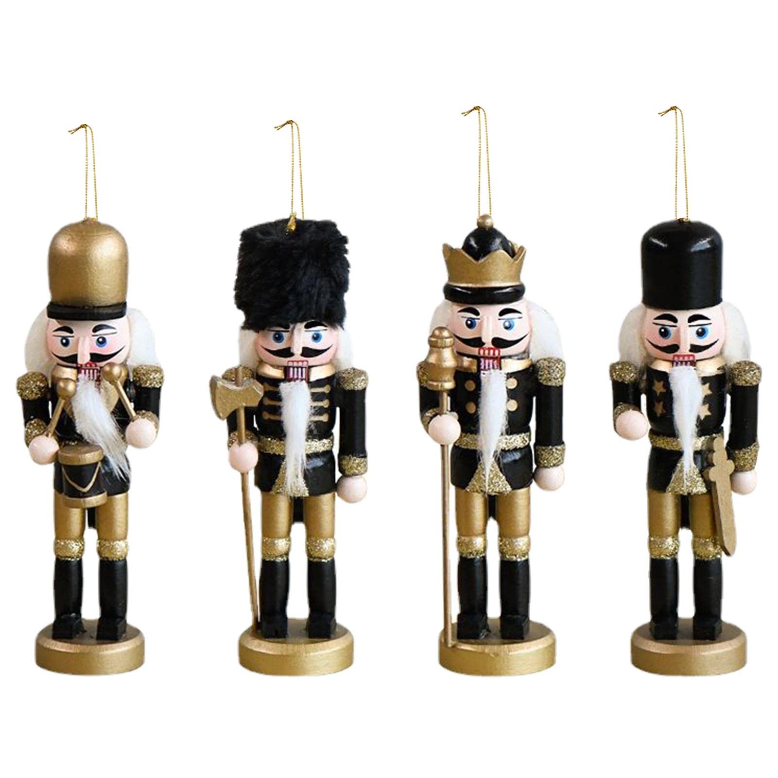 5 Stück Weihnachts Nussknacker Soldaten, 13 Cm Gro Produktbild-Vorschau 3