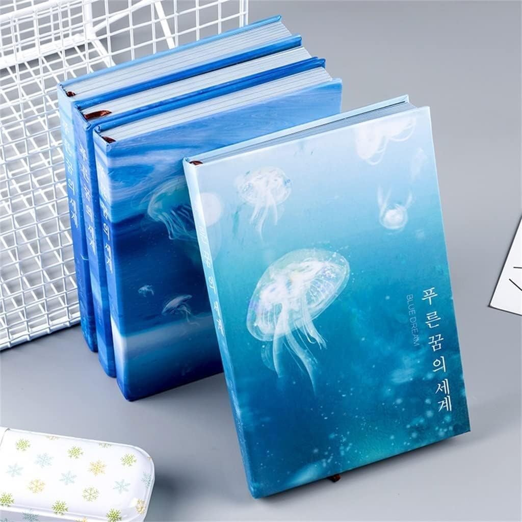 Notebook A5 Blank Color Art Drawing Papers Journal Note Book Diary Notepad Stationery Gifts (Color : D, Size : 13X19CM)