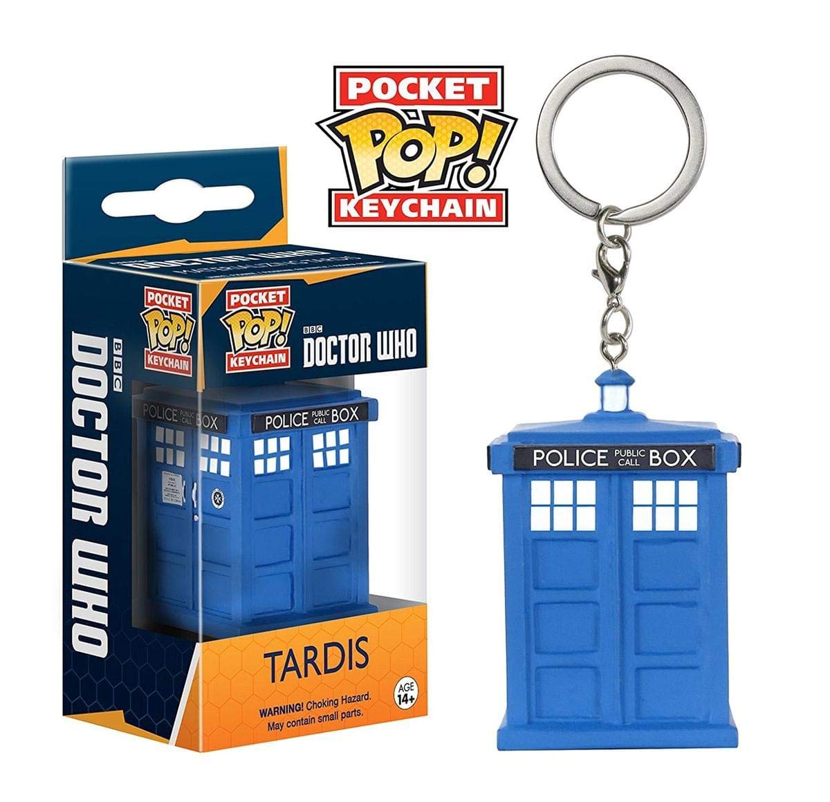 Amazon.com: Funko POP Keychain: Doctor Who - Tardis Figure : Funko
