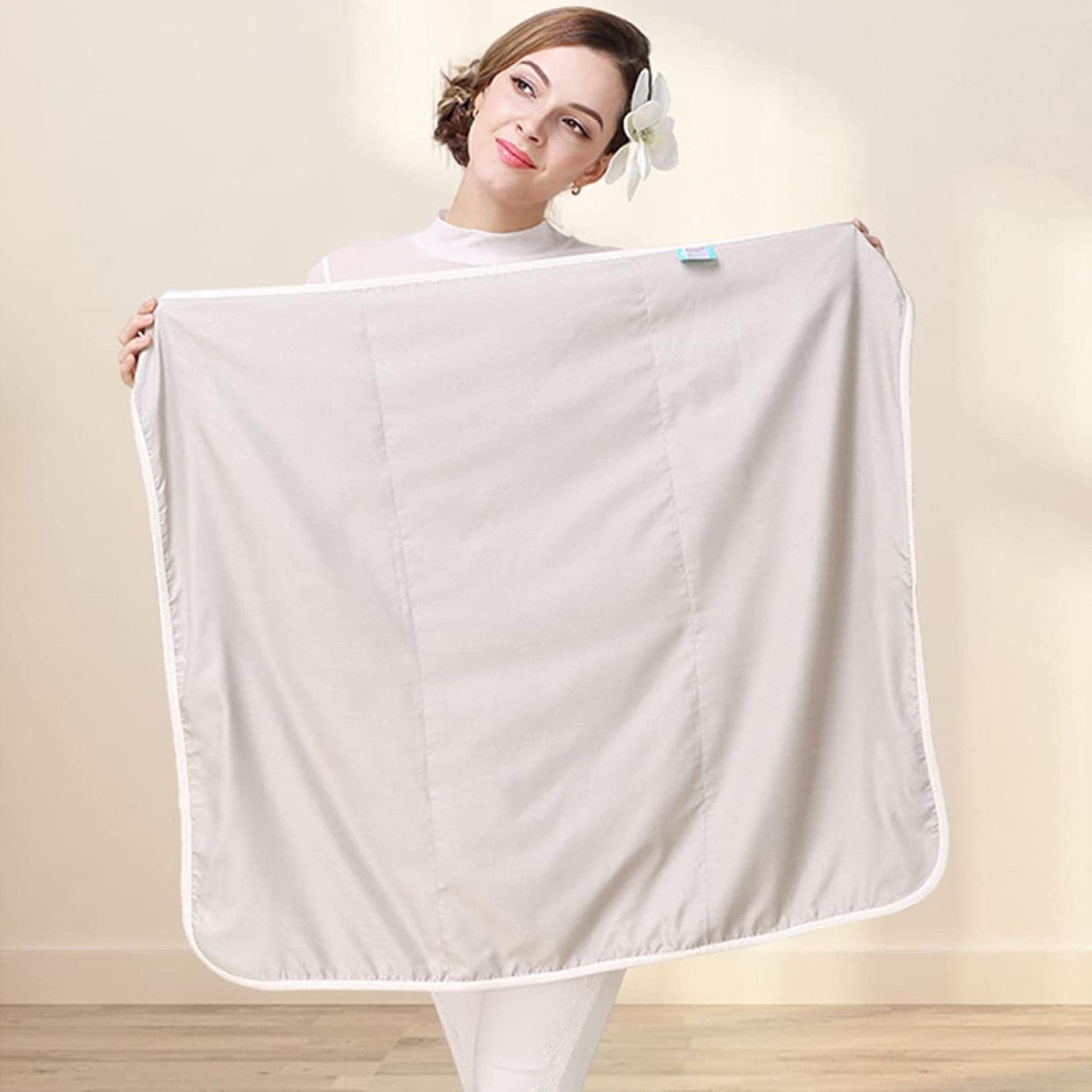 Couverture Anti-Rayonnement en Fibre;Argent EMF, Couverture Anti-Rayonnement Électromagnétique Pouvant Être Utilisée comme Ceinture Ventrale