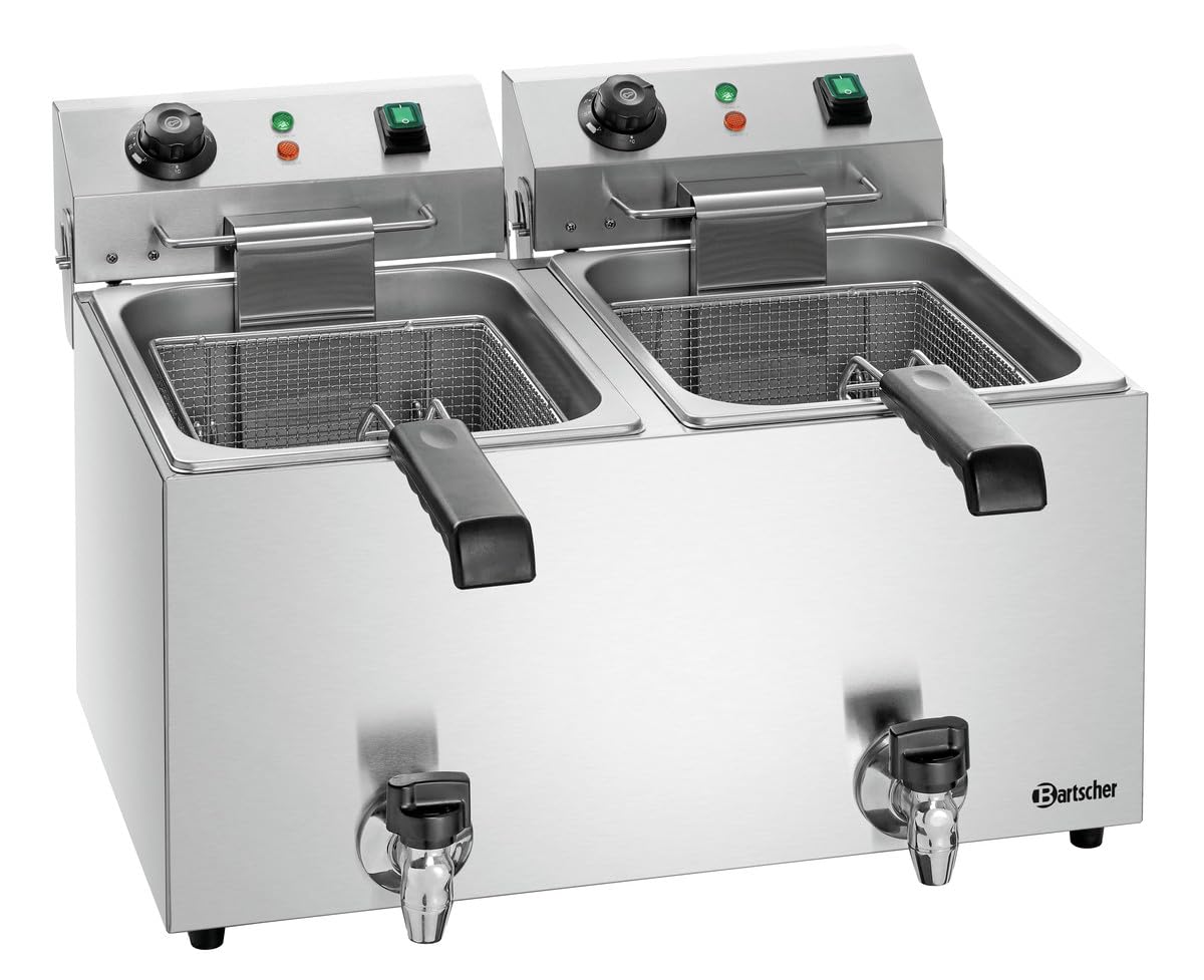 Bartscher Elektro-Fritteuse SNACK IV Plus 2 x 9L Gastronomiebedarf