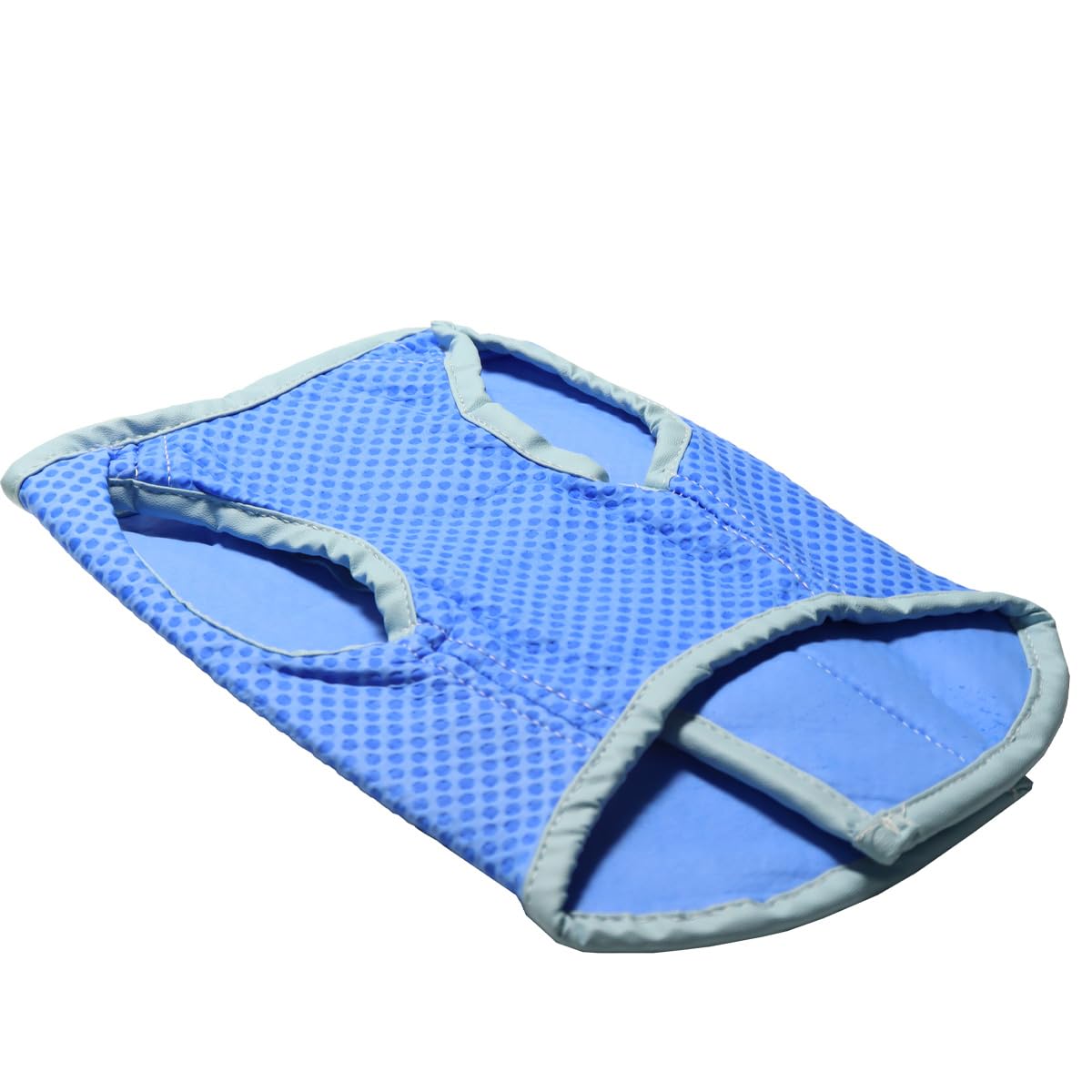 Enwye Dog Cooling Vest Breathable Cool Coat for Small Dogs in Summer Ideal for Outdoor Hiking and Training(Blue XS) - Image 4