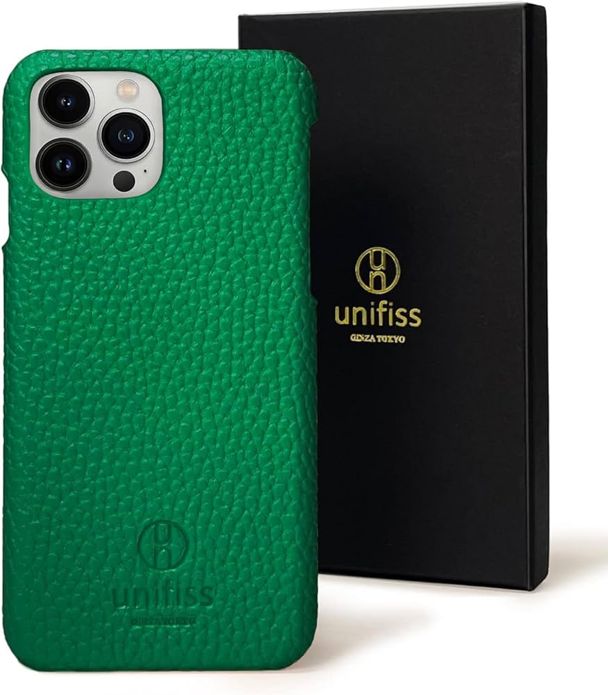 銀座発 unifiss iPhone 13Pro スマホケース カバー グリーン Amazon.co.jp: 【銀座発】unifiss iPhone 13Pro 第15世代