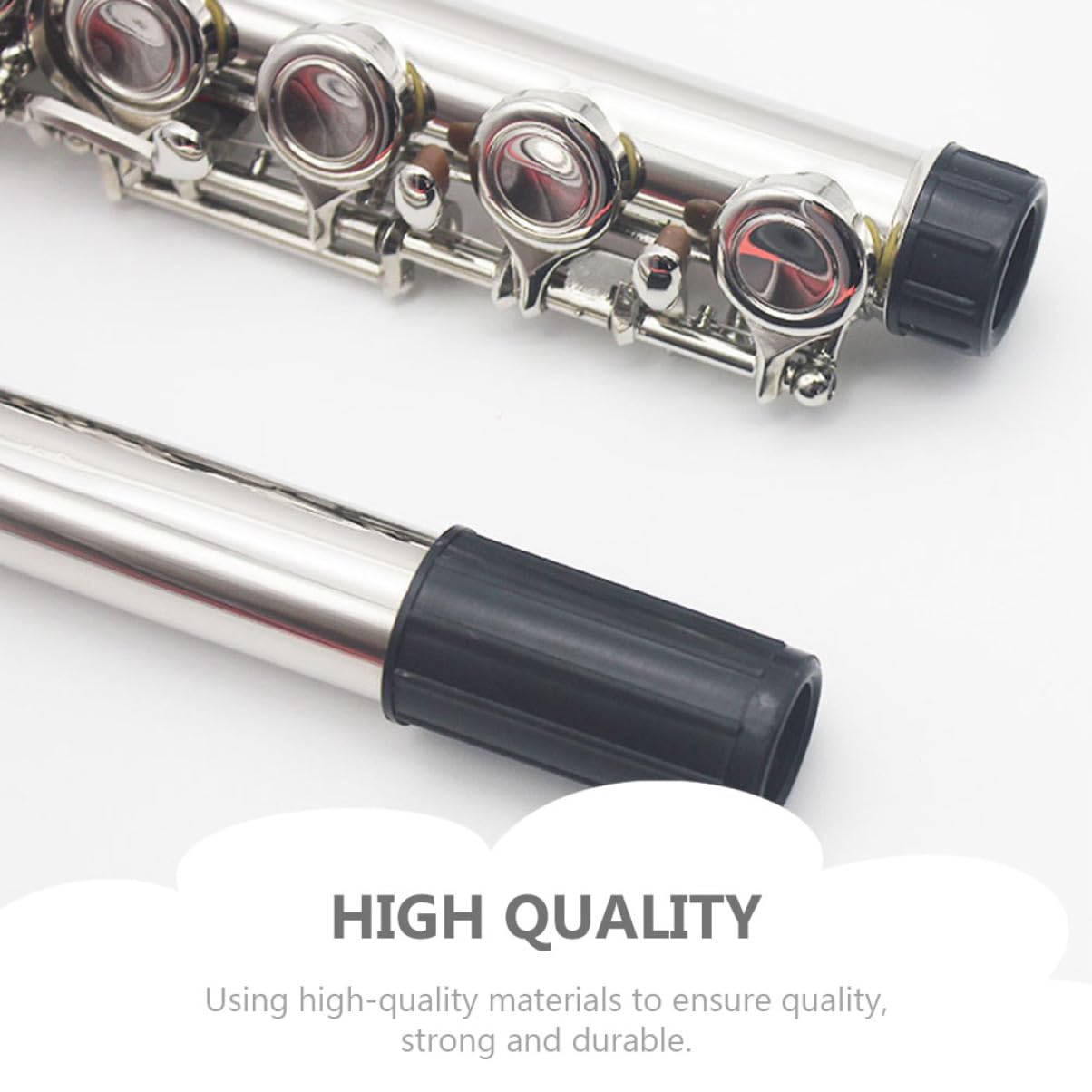 Milisten Protective Covers 5 Pack Professional Flute Accessories Easy to Use Sturdy and Practical