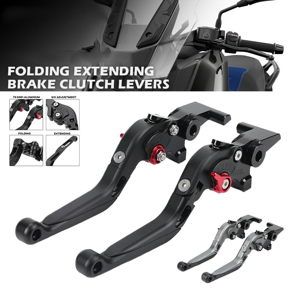 Motorfiets koppeling remhendel Voor BM&W C400GT C400 GT C 400GT C400X 2018-2023 Motoraccessoires Verstelbare Opvouwbare Opvouwbare Uitschuifbare Rem Koppeling Hevels Remhendel Handvat (Kleur : 10