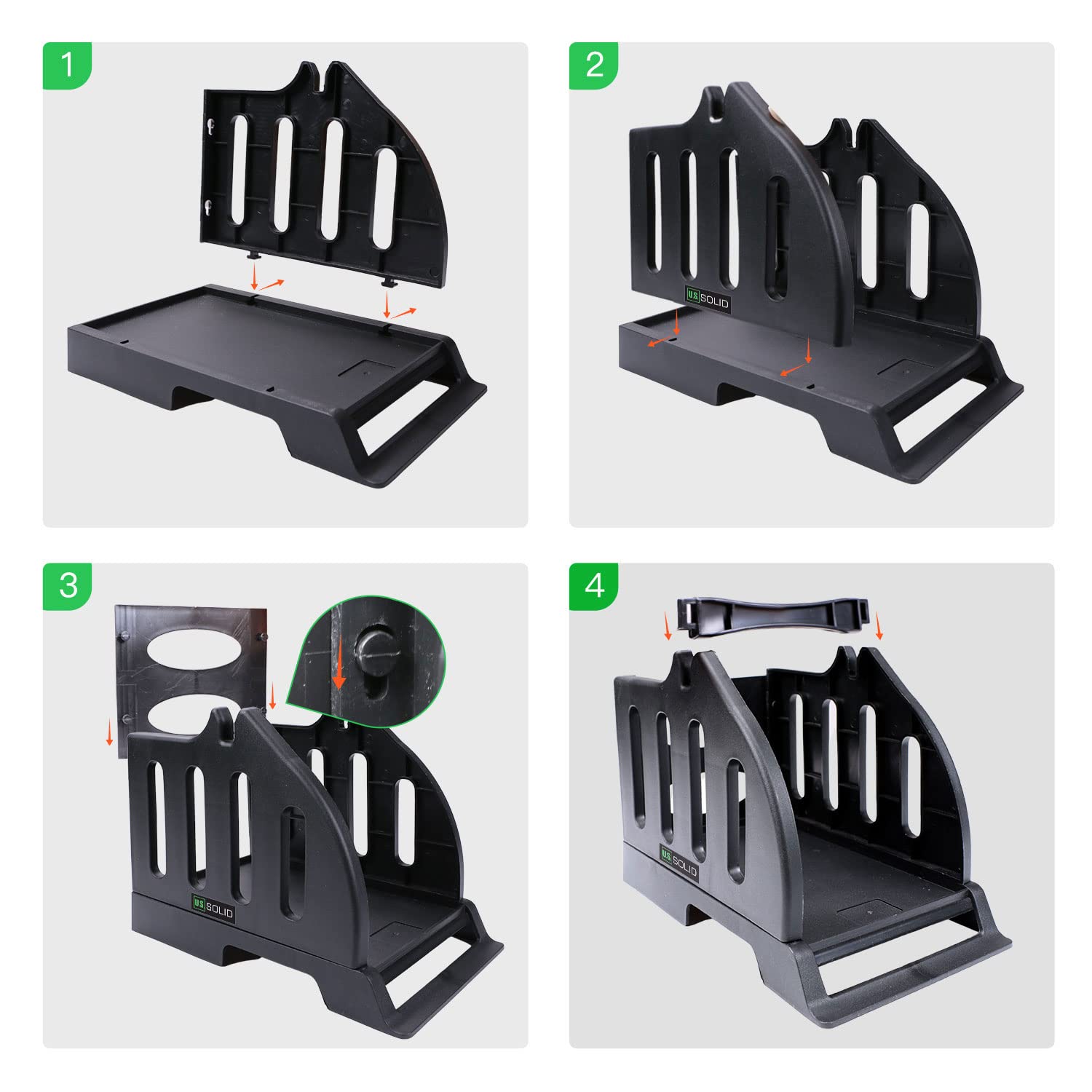 Etikettenhalter Für Rollen & Fächerfalz - 2in1 Rosa Desktop Halter