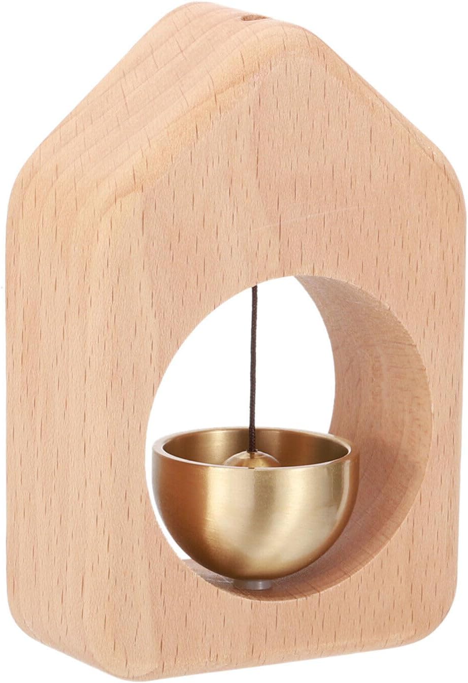 Home and Garden Parts Magnetjc Shopkeepers Bell for Door Opening Woodybeing Door Chime (House) #CN/251024/17999