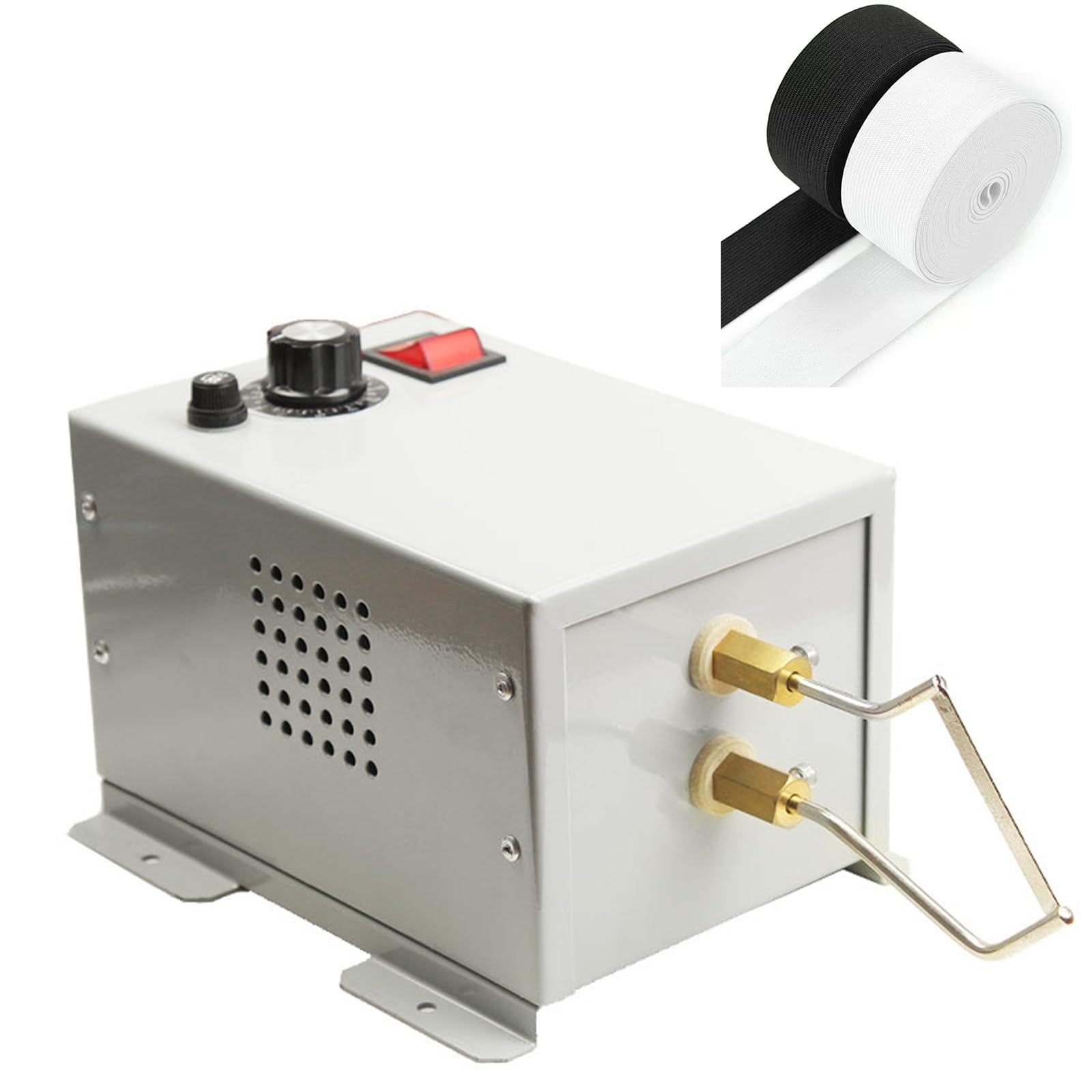 Máquina de corte en caliente de escritorio, cortador de cuerda eléctrico, ajustable a 50-500 °C, cuchillo caliente para correas de tela trenzada