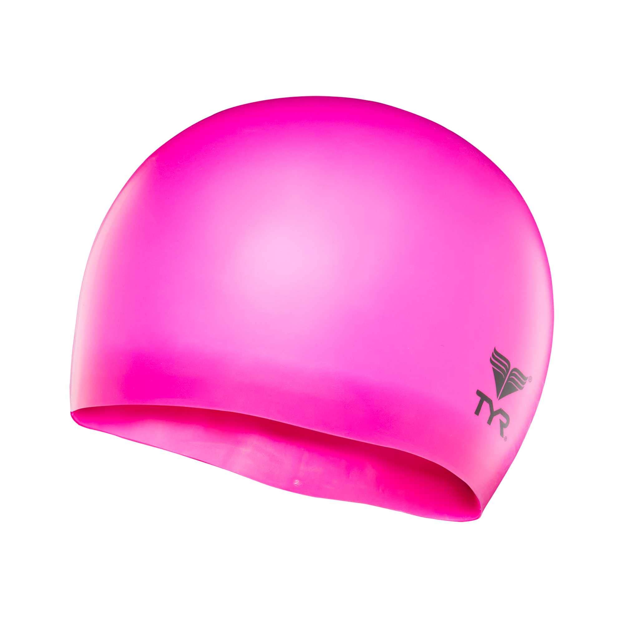 TYR Wrinkle Free Silicone Junior Swim Cap (Fluro Pink) (B008P8GFYO) Amazon Price History, Amazon Price Tracker