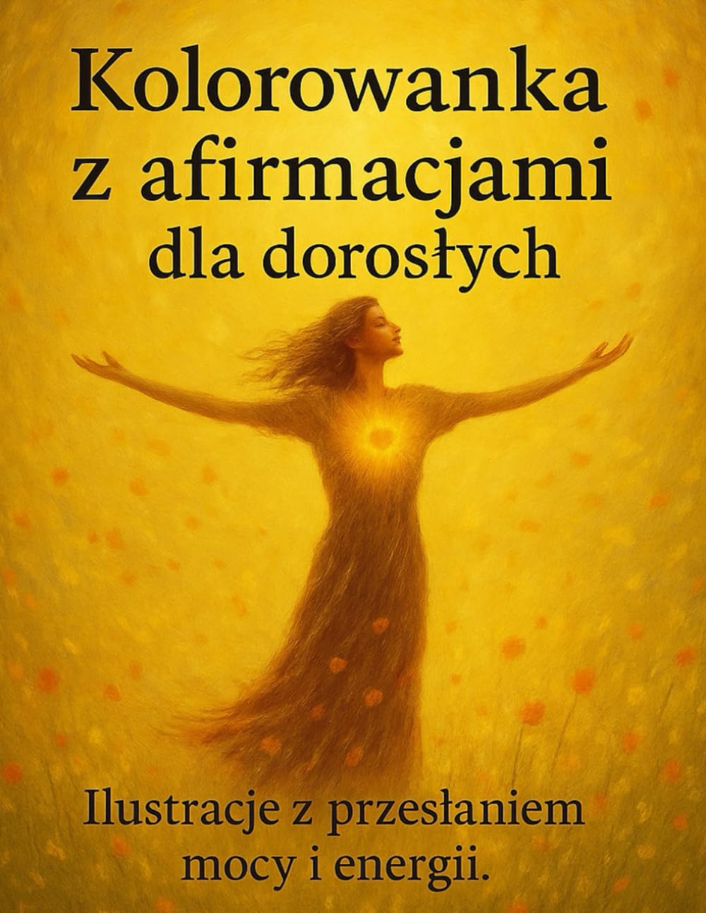 Kolorowanka z afirmacjami dla dorosłych: Twórcza chwila dla dorosłych : pokoloruj swoje myśli pozytywne.