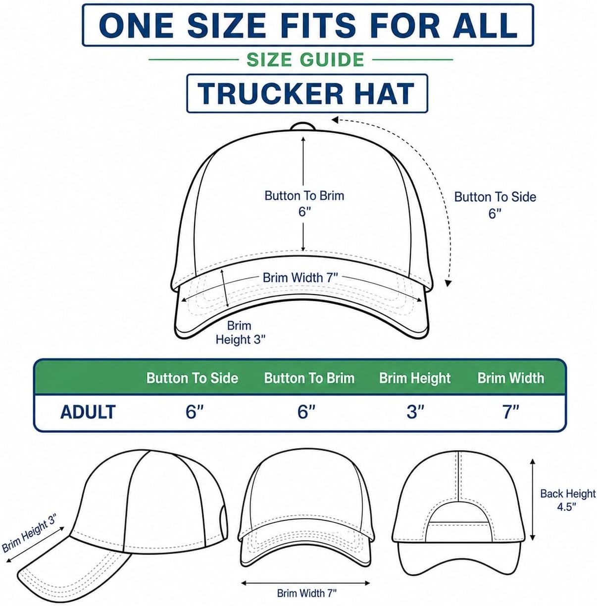 Friday Feelin' Trucker Hat Women Men Baseball Caps Gift Women's USA Trucker Hats Caps Baseball Hats All Occasions - One Size image 4