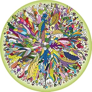 Manadarlat 1000 Pieces Puzzle The Hope Flowers Mandala Color
