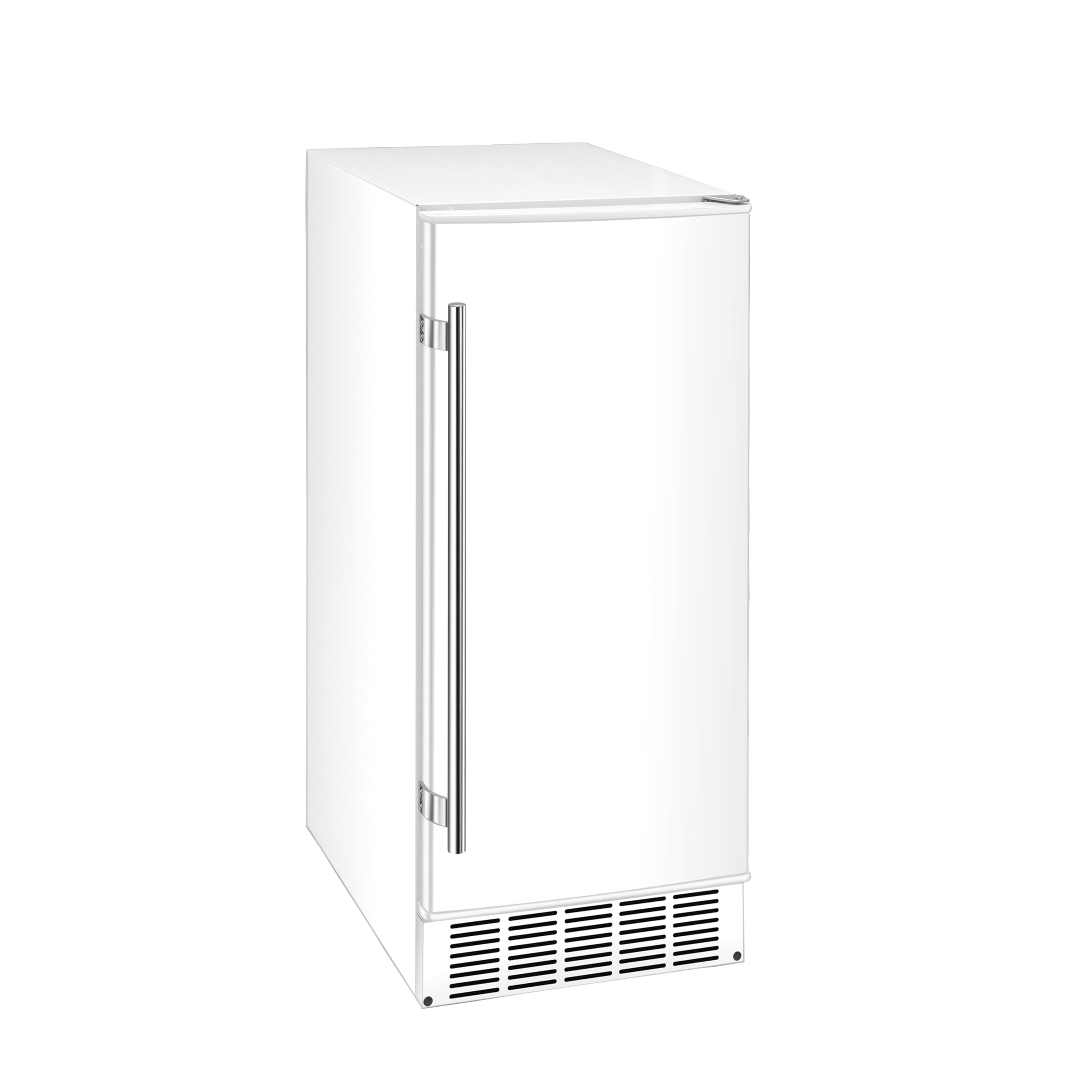 EdgeStar IB250WH 15 Inch Wide 20 Lb. Built-in Ice Maker with 25 Lbs. Daily Ice Production - No Drain Required on Fridge.com