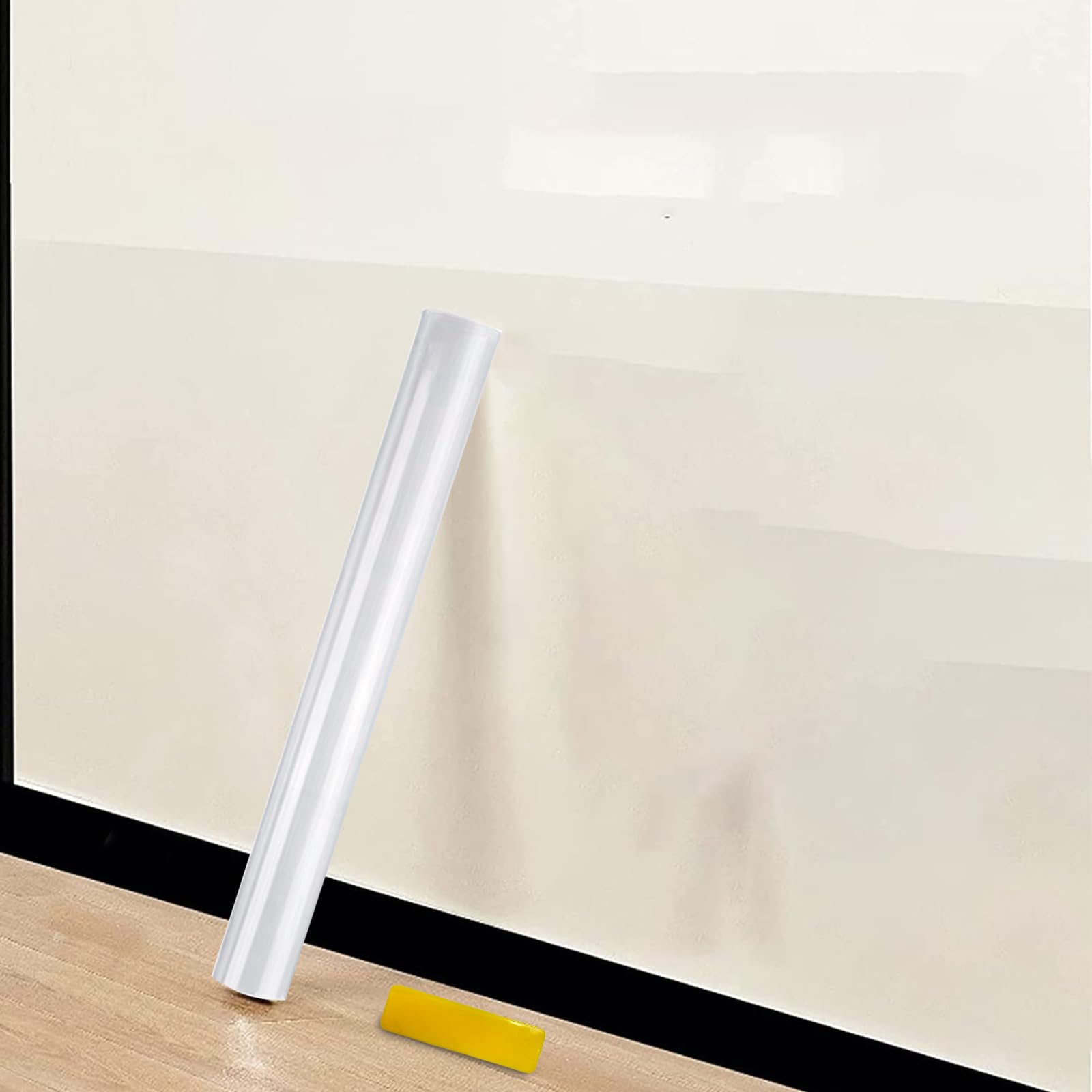 Oonkaf 393.7 * 17.7'' Electrostatic Absorbing Wall Protector Film, Clear Wall Protector Removable Contact Paper, Waterproof Wall Protection Film, Wall Static Protective Film