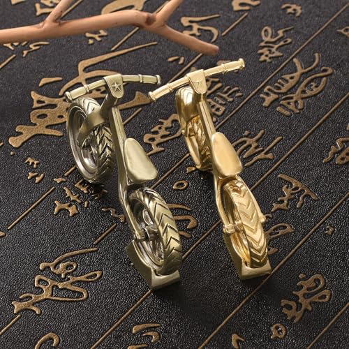 Bicicleta de latón en miniatura, el regalo original para entusiastas del ciclismo 2