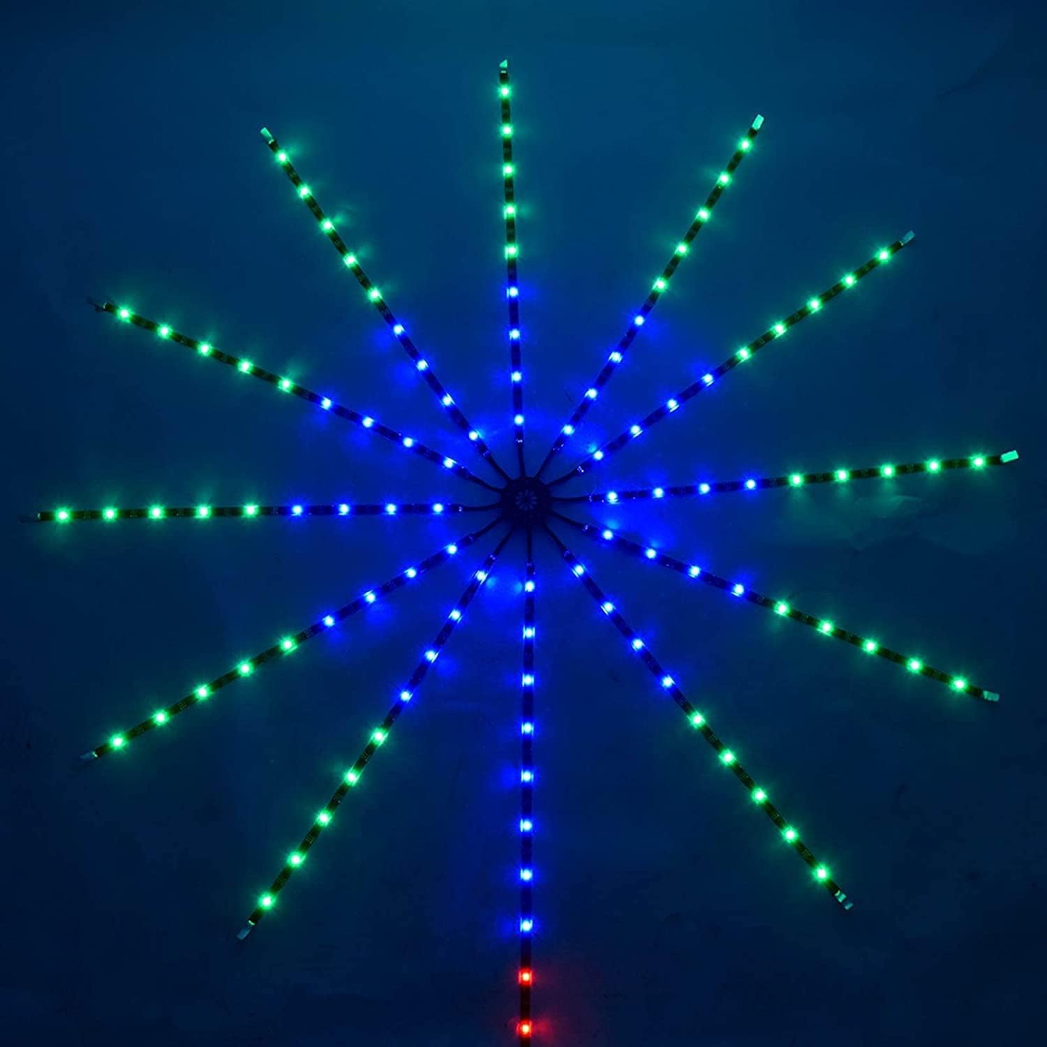 Smart Firework LED Strip Lights Dream Color RGB Changing Firework Light for Wall Decoration and Creative Idea (Just Plug and Play) (B0DHRJ877X) Amazon Price History, Amazon Price Tracker