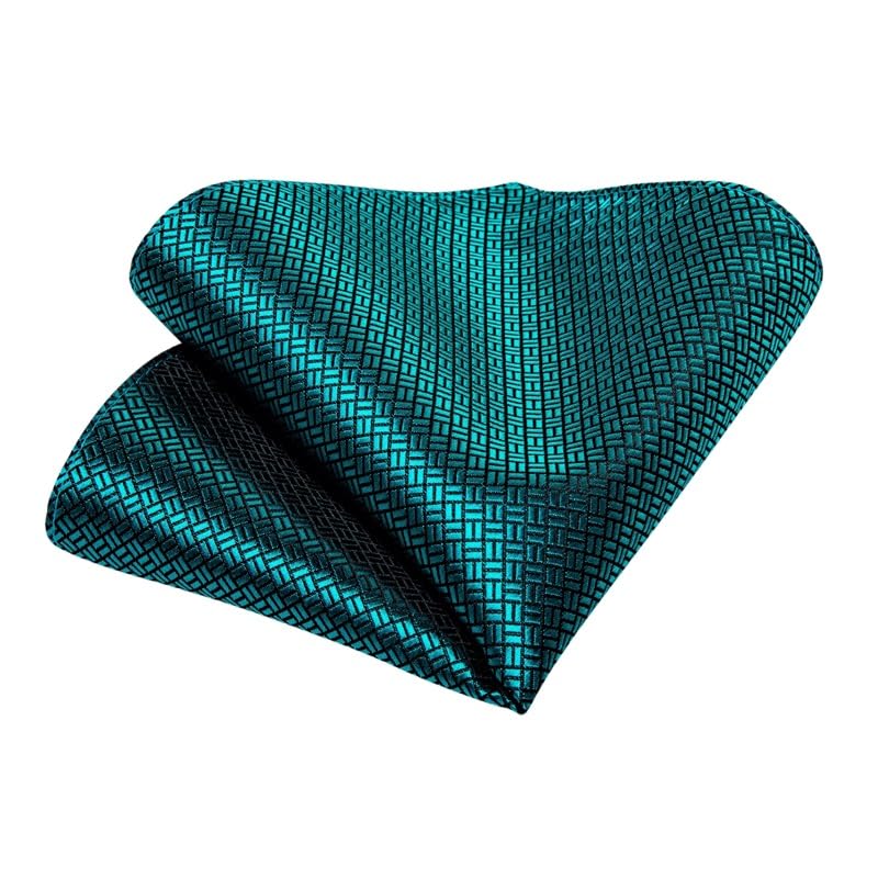Corbata de seda para hombre diseño sólido para boda miniatura 3
