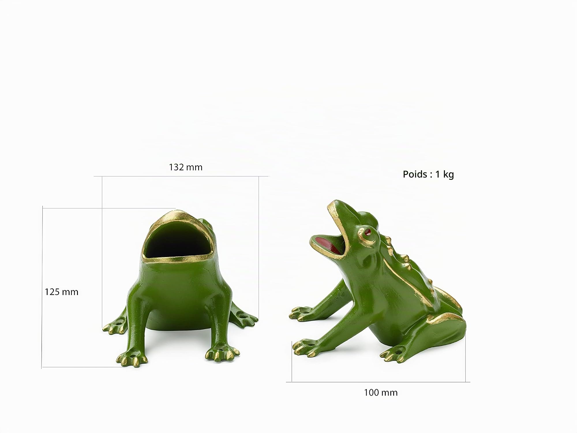 Générique Jeu de la Grenouille – Kit Métallique Complet en Acier Inoxydable SS304 avec 10 Jetons