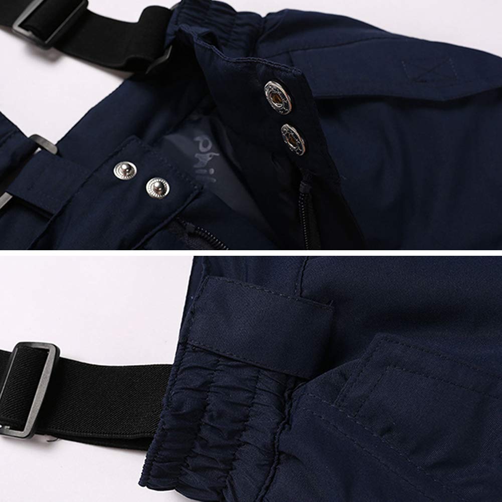 Jungen Skianzug 2 Teilig Skijacke + Skihose Kinder Mädchen Outdoor Warm Schneeanzug
