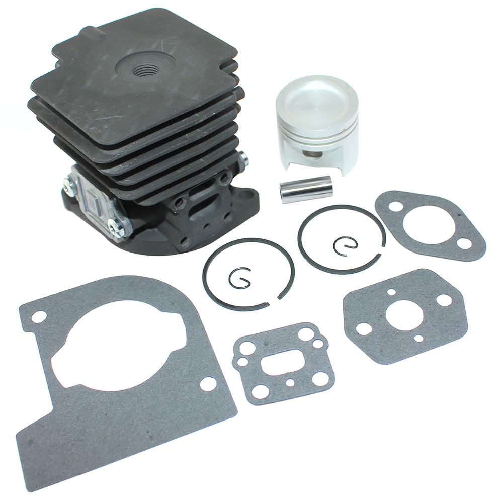 ICOOYO Cylinder Piston Kit For Husqvarna 122C 122L 122LD 122LDX 122LK 122R 122RJ 122HD45 122HD60 522HD60S 522HDR60S 522HD60X 522HDR60X 522HS75S 522HS75X 522HDR75S 522HDR75X 522HSR75X