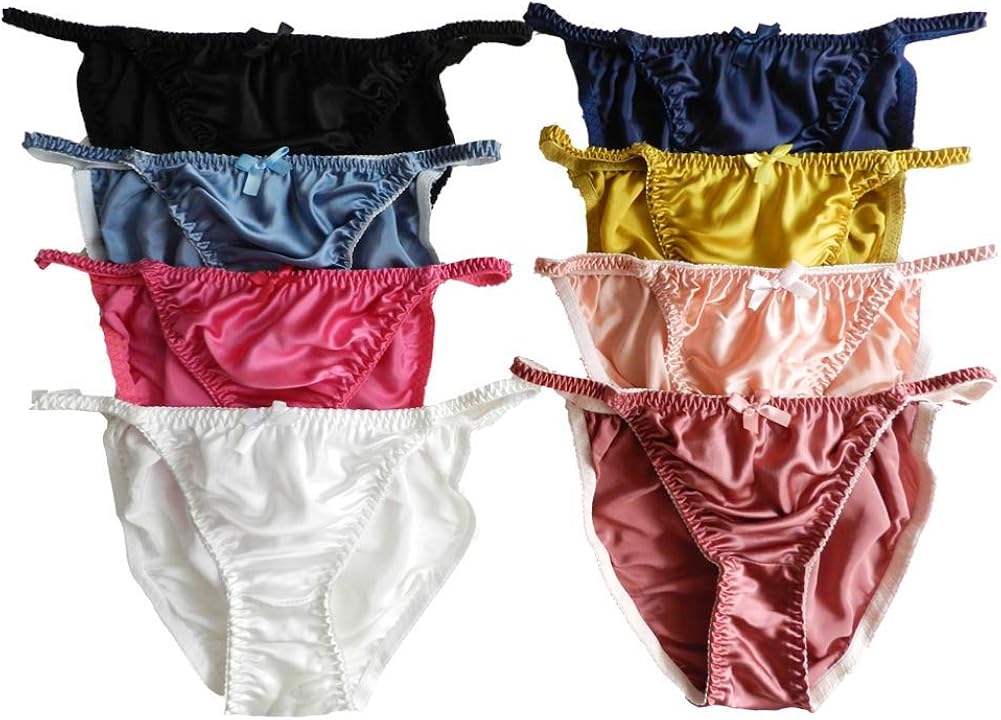 Silk bikini panties for sale Clearance