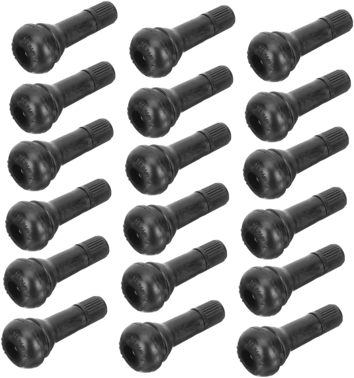 20Pcs Tubeless Tire Air Valve Stems Valve Stems for Automobile Motorcycle Easy Installation Leak Resistant Design for Safe Driving