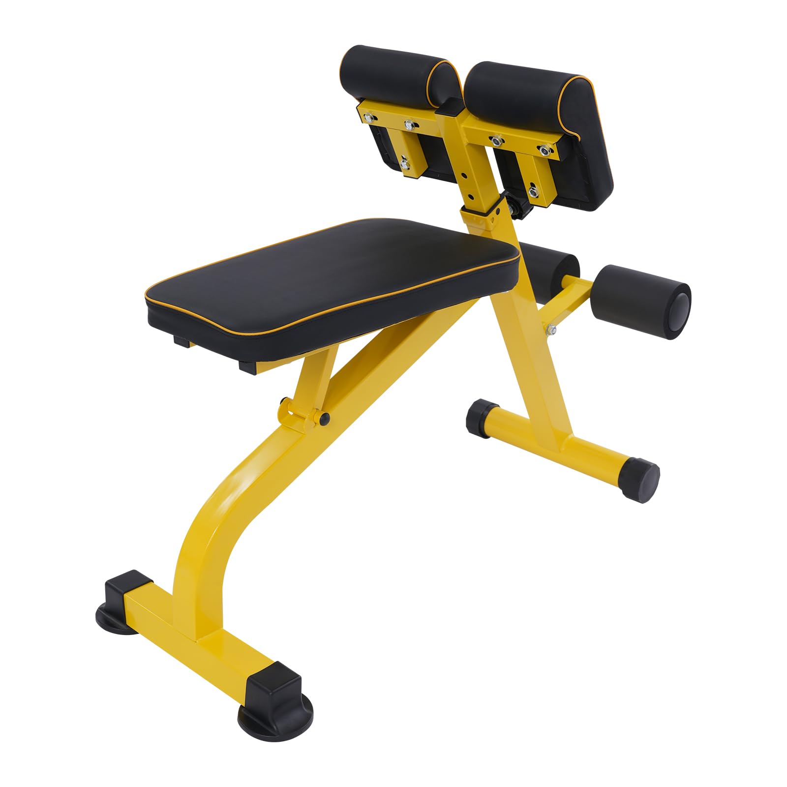 Wielofunkcyjna ławeczka fitness Roman Chair, składana ławka do ćwiczeń brzucha, nóg, bicepsów i rukonów, maksymalne obciążenie 300 kg, regulowana wysokość, do domu, na siłownię, trening