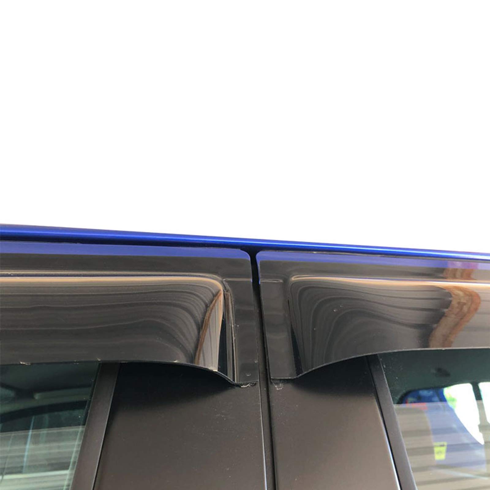 Deflettori d'Aria Deflettori Pioggia per Toyota Hilux 2016-2024 Hilux AN110 AN120 AN130 Super Cab