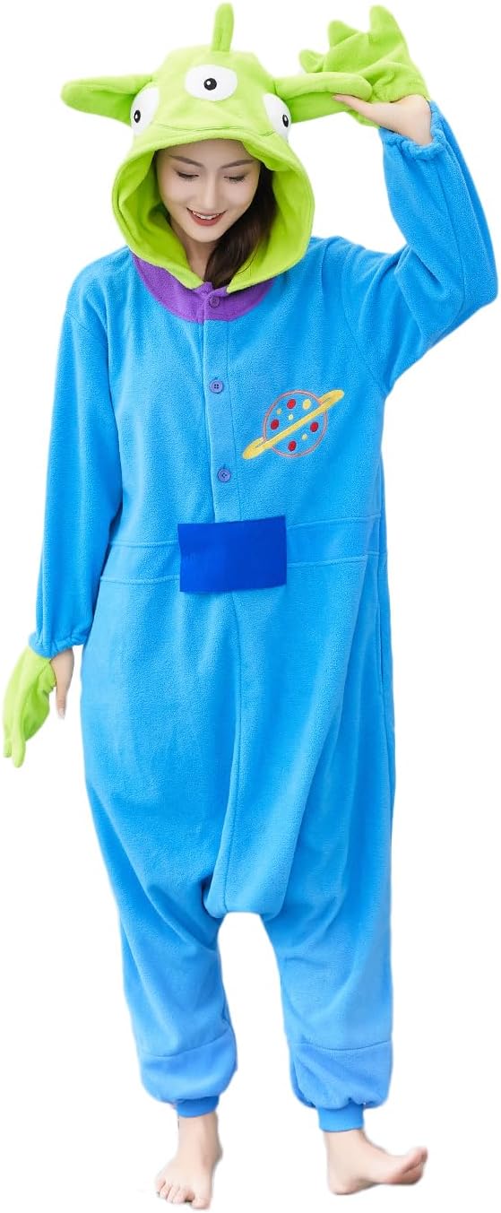 Adult animal pajamas sleepwear, unisex role-playing, one piece sleepwear, Christmas and Halloween costume
