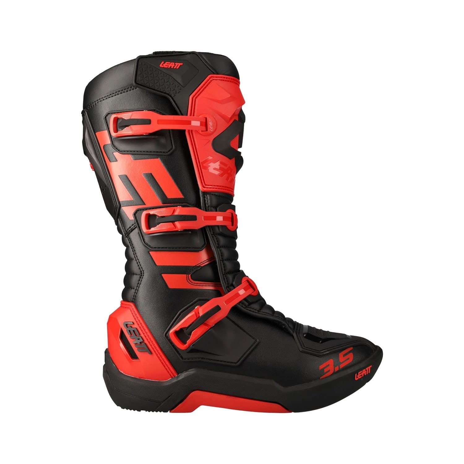 Leatt Motocross-Stiefel, Rot, 3,5