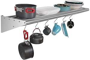 HALLY 12x42 Inch Shelf: A Culinary Oasis for Your Kitchen Cosmos