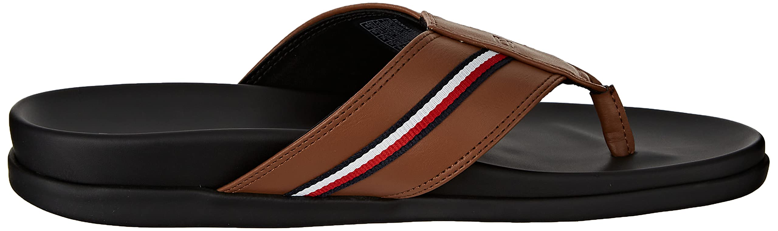 Tommy Hilfiger Herren Hilfiger Leather Toe Post Sandal Fm0fm04460Zehentrenner