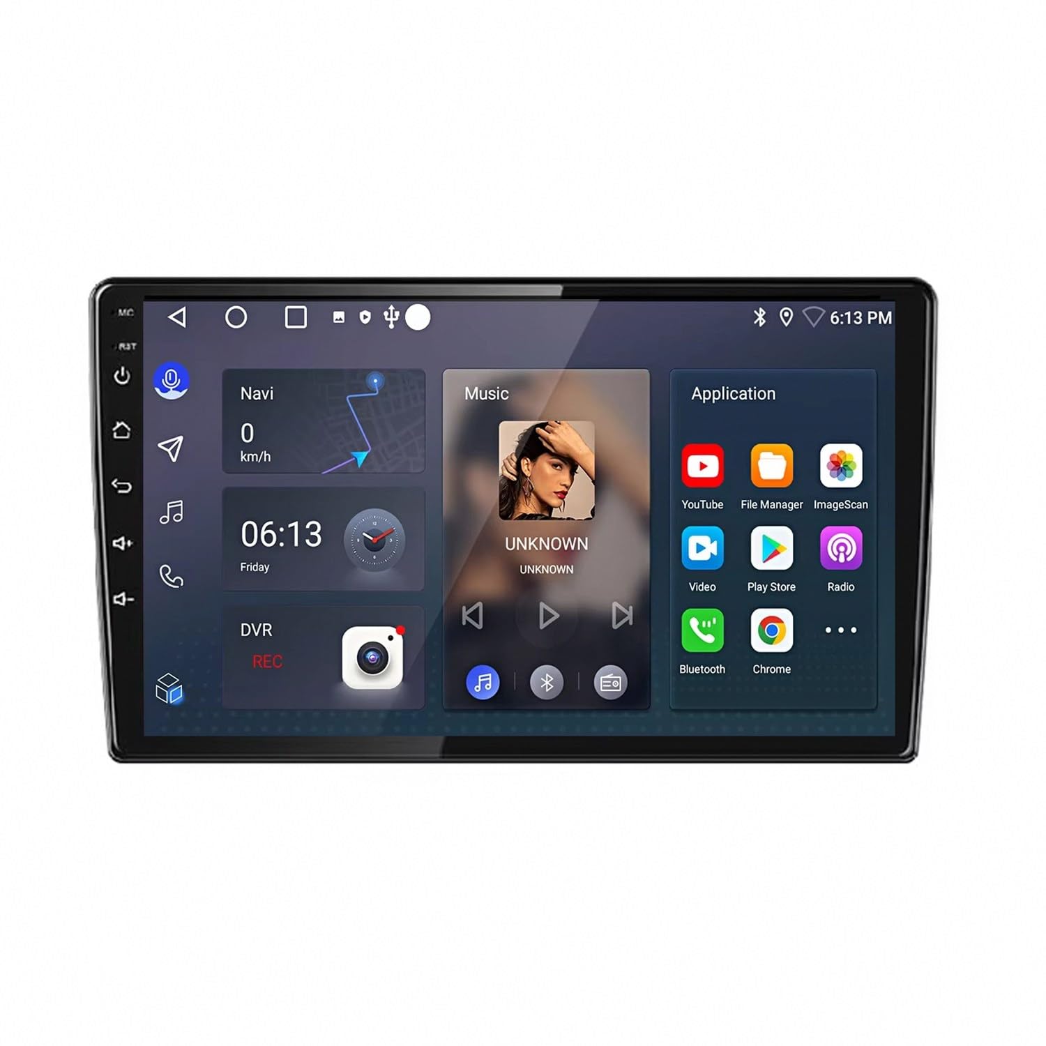 Pantalla Táctil Coche con Cámara Trasera para Aparcar Fácil en Chevrolet Captiva 2018 Carplay HD 8