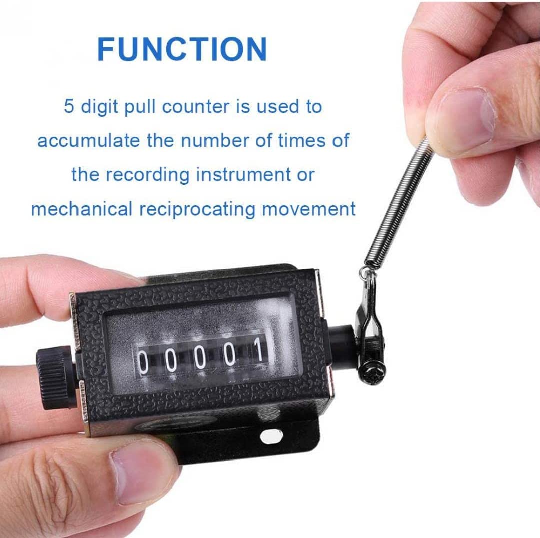 Amazon.co.jp: D67-f カウンター 数取器 手動 工業 機械式 引張