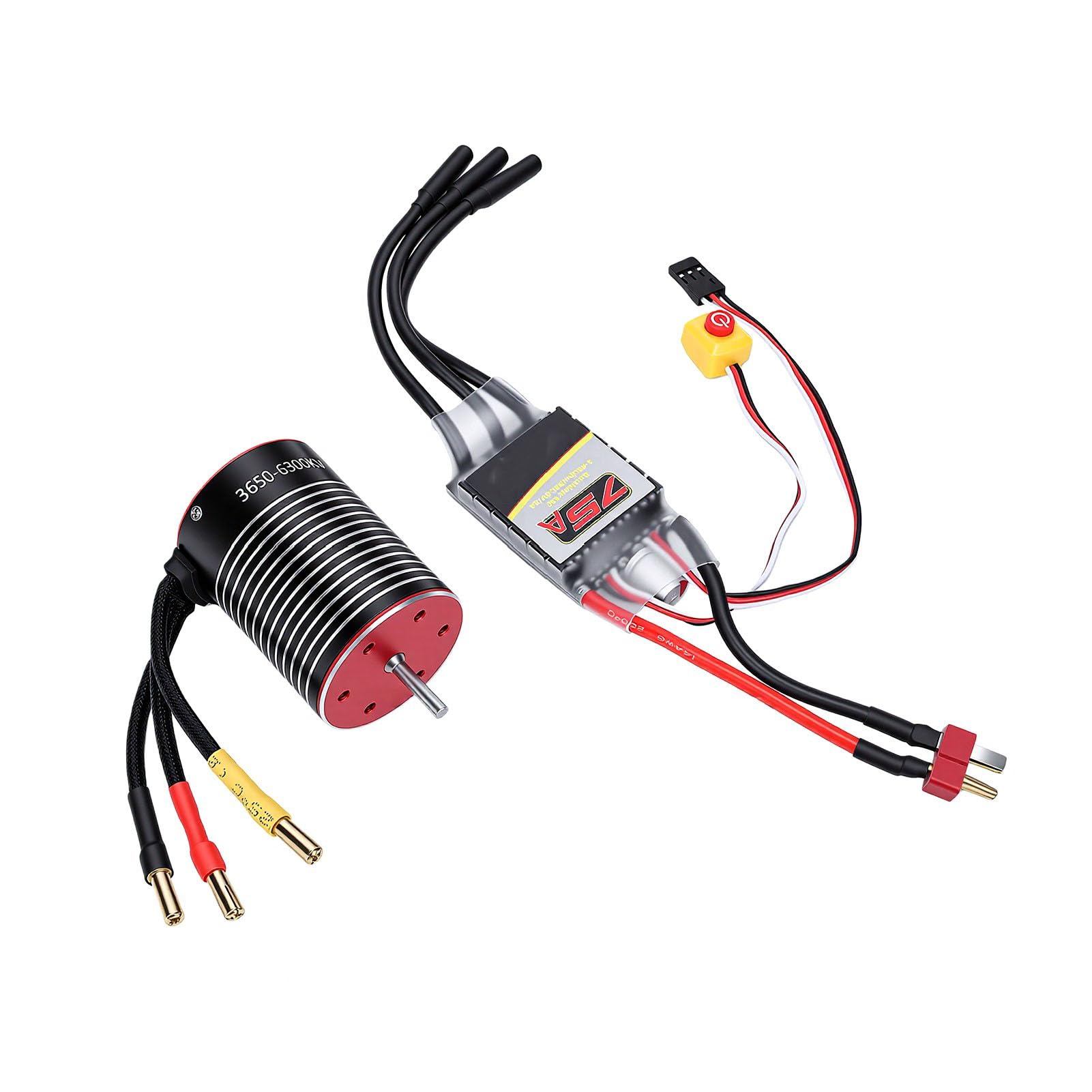 Annadue 6300KV 75A Bezszczotkowy Silnik ESC Zestaw