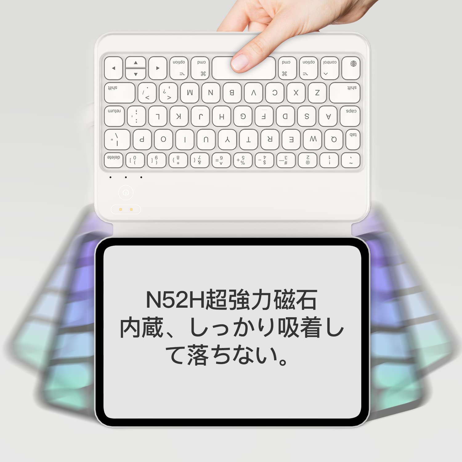 Amazon.co.jp: ipad mini6（8.3インチ）キーボード付きケース 軽薄