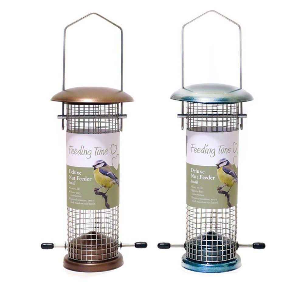 Bird Nut Feeder Feeding Time Deluxe Small