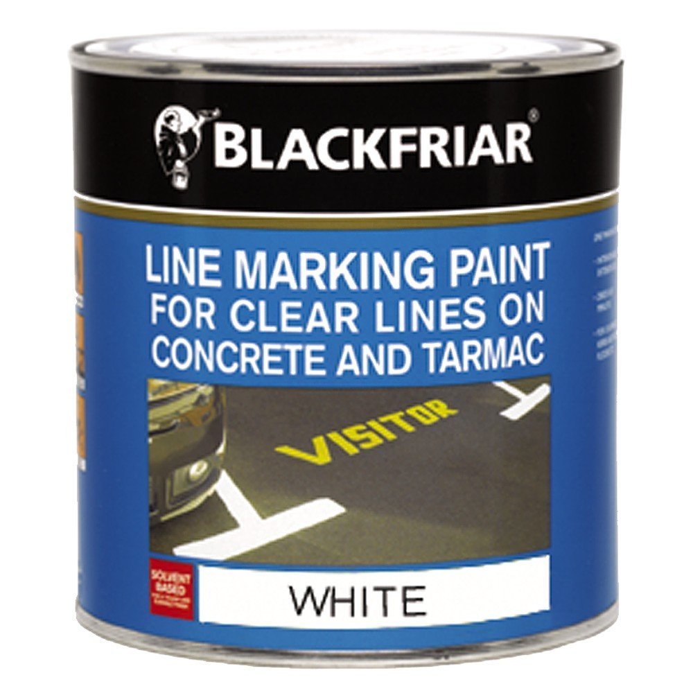 Blackfriar Road Line Marking Paint White 1 Litre Buy Online in