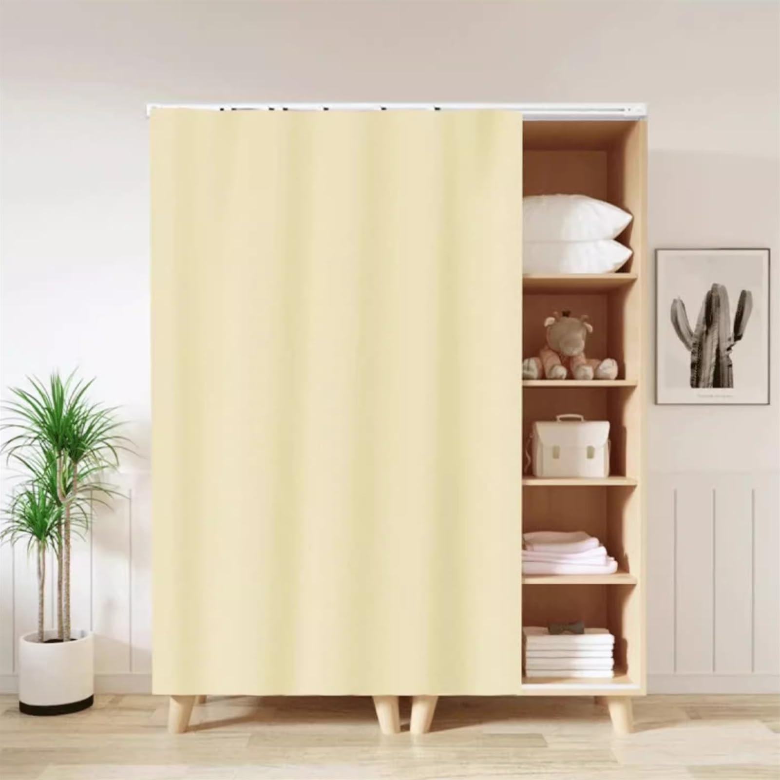 MFLASMF Tende Corte per Cucina, Tende da Bar con Tasca a Bastone Tenda per armadietto da bistrot Decorazione per la casa Mantovane per finestre Piccole, Plaid Verde, L x L 180 x
