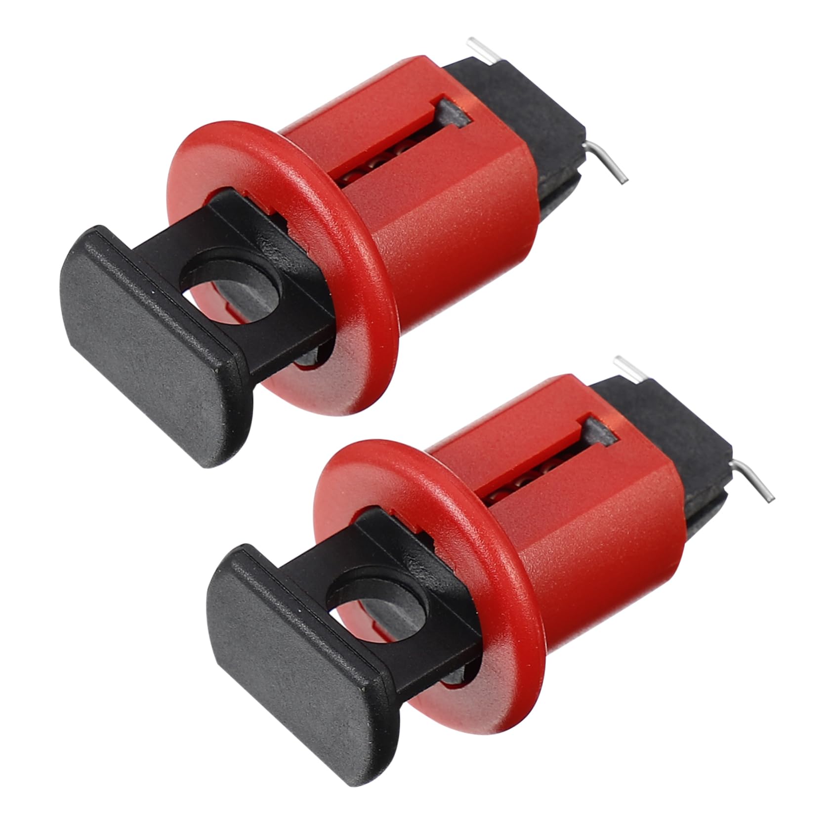 Homoyoyo 2pcs Circuit Breaker Lockout Pin Safety Pin Lockout Buckle Accessory 7mm Beam Diameter Universal for European Asian Equipment