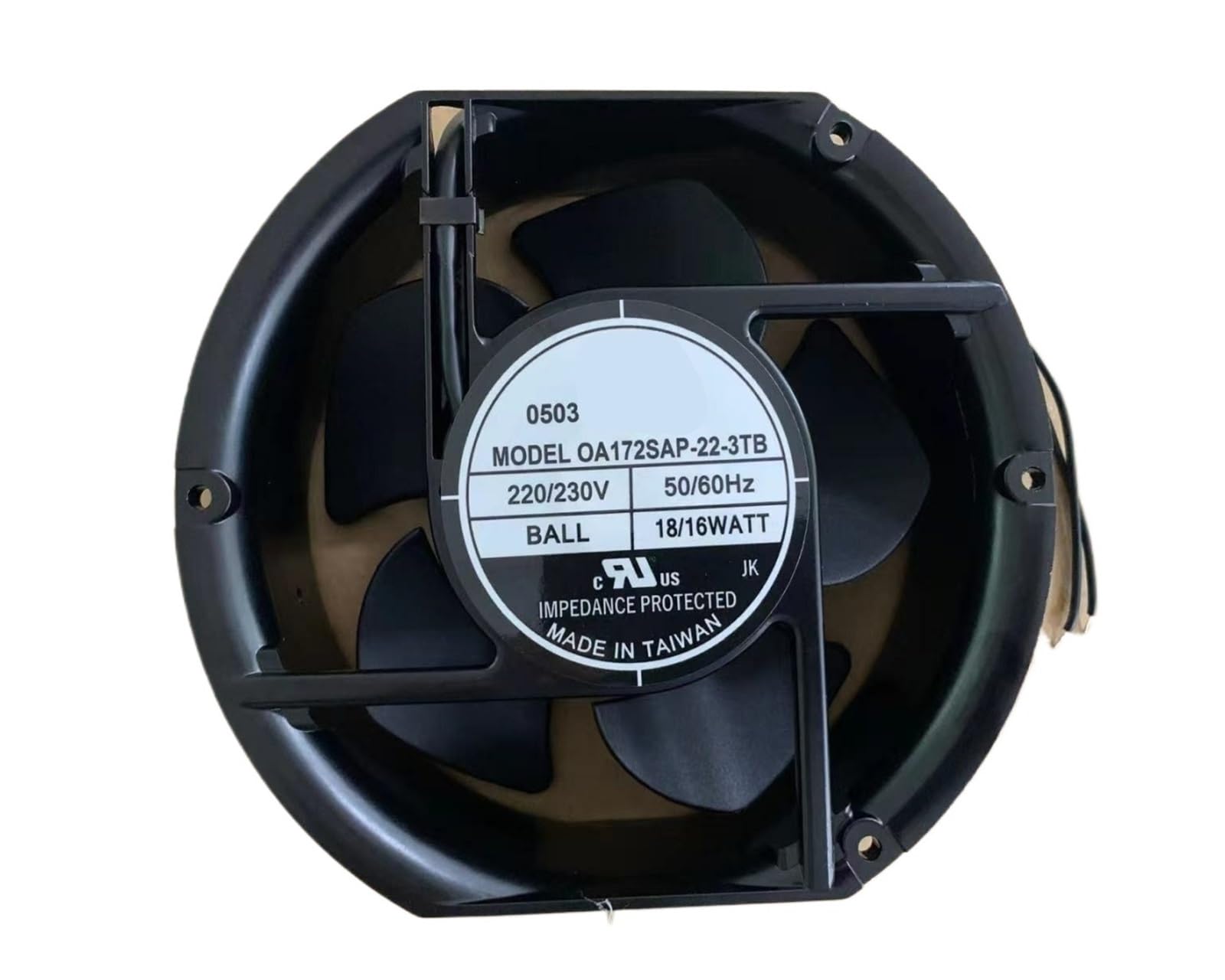 YMUGUEGH OA172SAP-22-3TB AC AC Cooling Fan 230VAC 16.0W