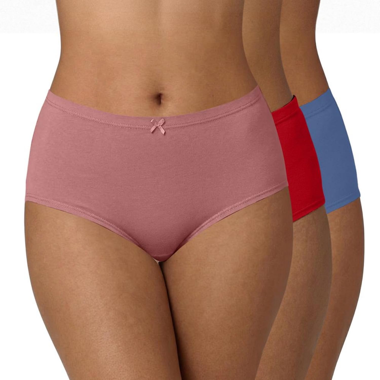 Slip taille haute coton stretch Nykd ne roule pas et galbe la taille - 7
