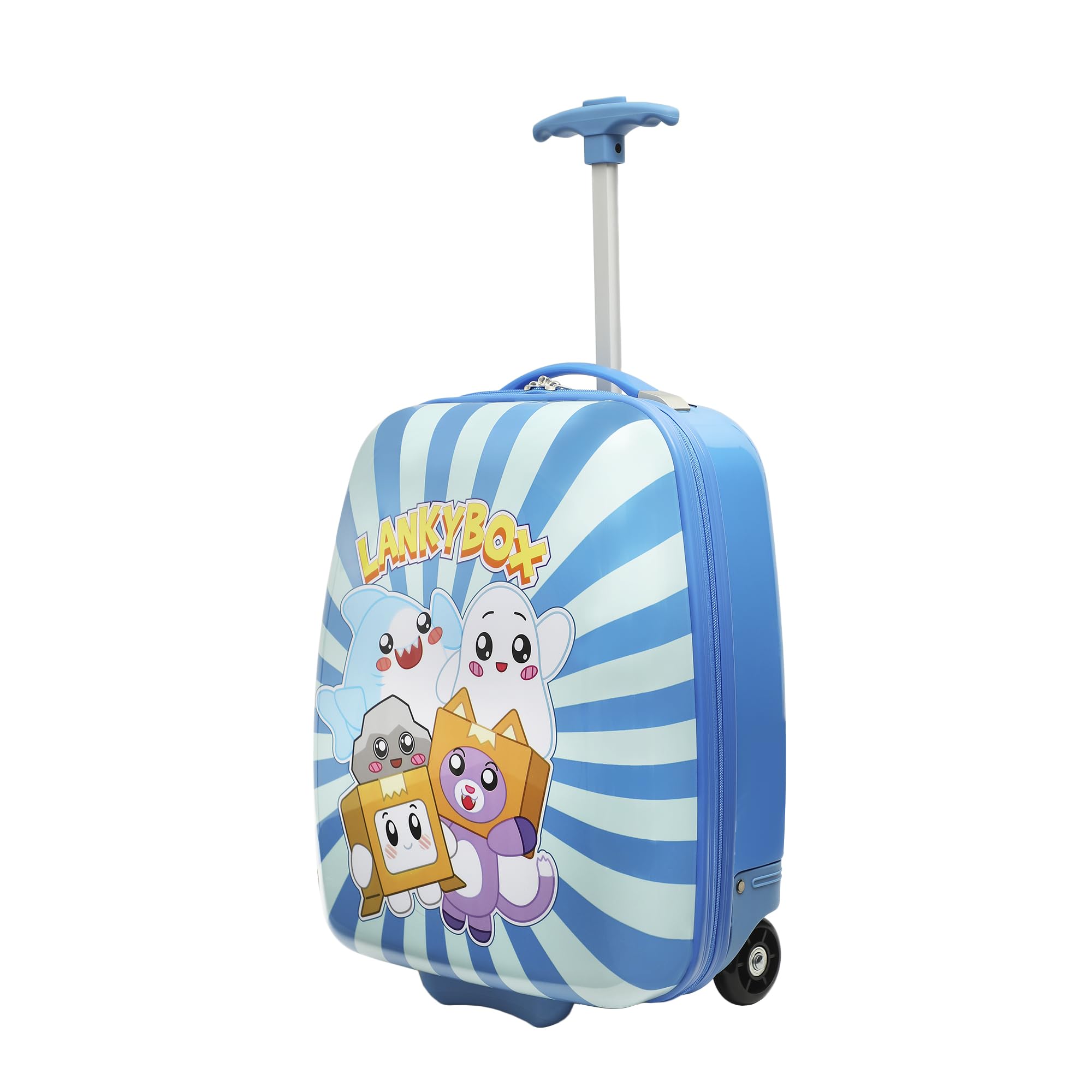 Bioworld Lanky Box Favorite Characters Kids' 18" Hard-Side Carry-On Luggage for Toddler