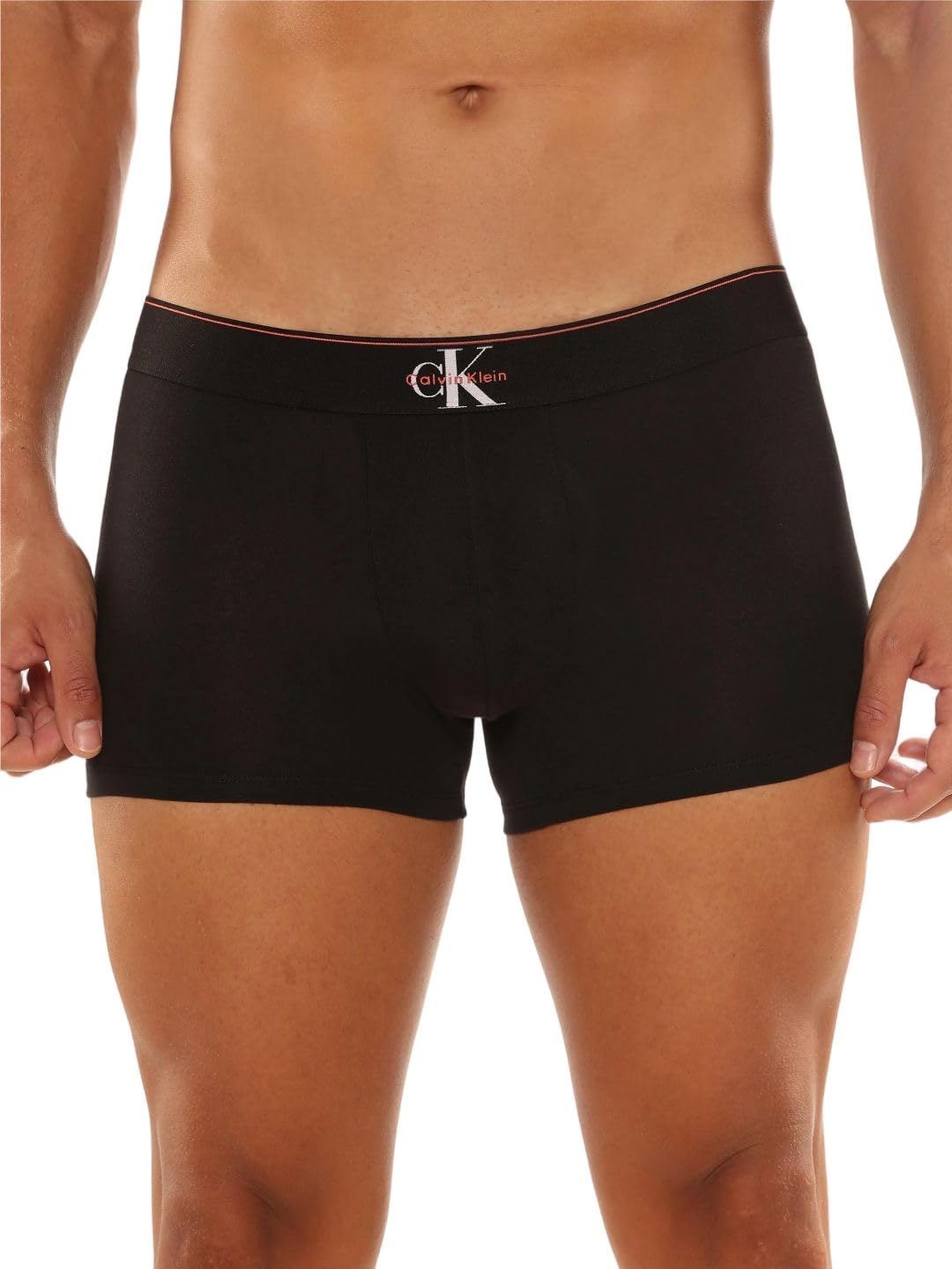 Black Solid Low Rise Trunks - Pack of 3-image-46
