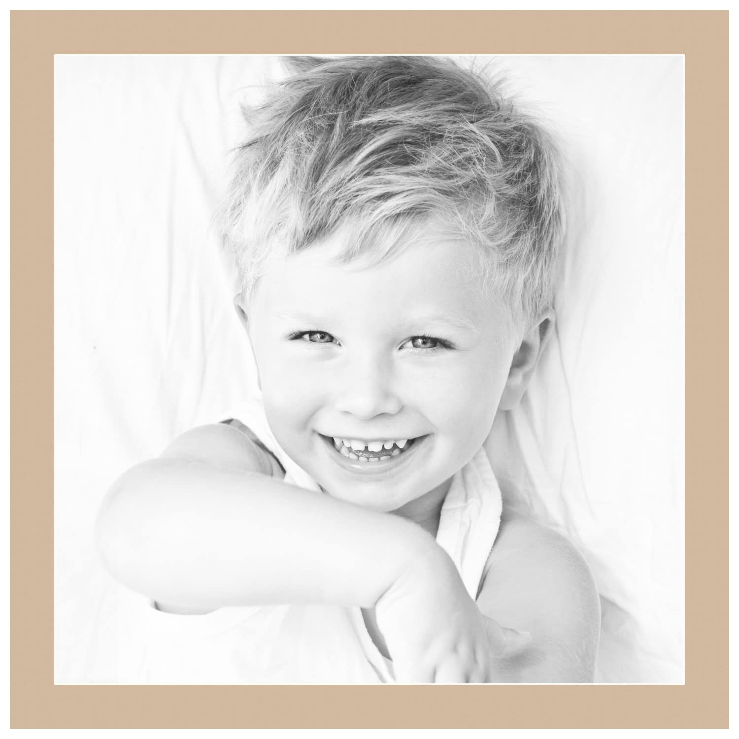 24x24 Dune / Scotch Mist Custom Mat for Picture Frame with 20x20 opening size (Mat Only, Frame NOT Included)