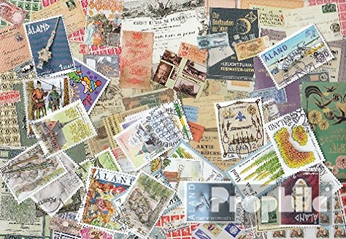 Timbres de Finlande Aland : assortiment de 25 timbres postaux de choix pour connaisseurs