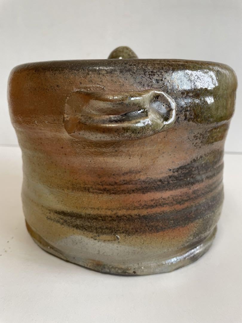 【日幡光顕】備前焼　金備前　水指　茶器　茶道具　食器 Amazon.co.jp: 日幡光顕備前焼 金備前 水指 茶器 茶道具 食器