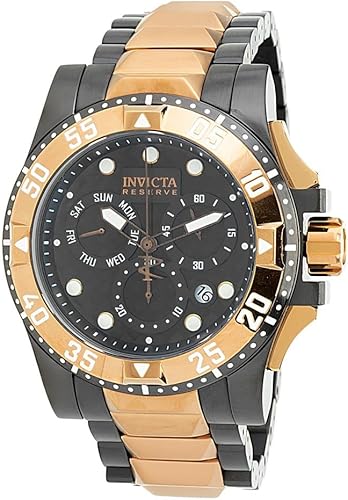 Invicta Reserve Excursion Reloj de pulsera crono de cuarzo suizo de 1969in color negro para hombre Negro -