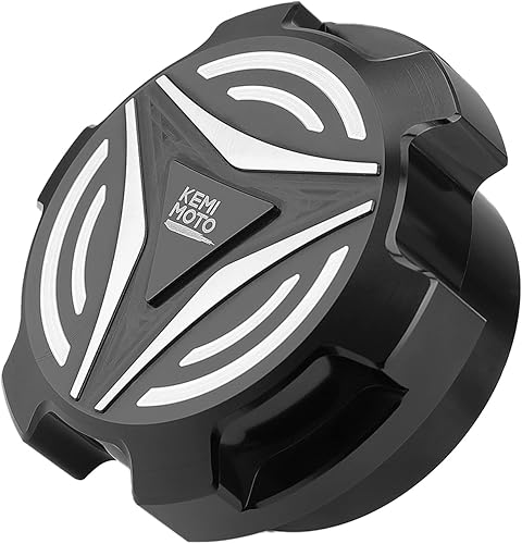 Miniatura 1 de KEMIMOTO Tapa de gas de aluminio compatible con Polaris Slingshot SL LE R S SLR Grand Touring 2015-2023, tapa de aceite tapa de combustible 2521278